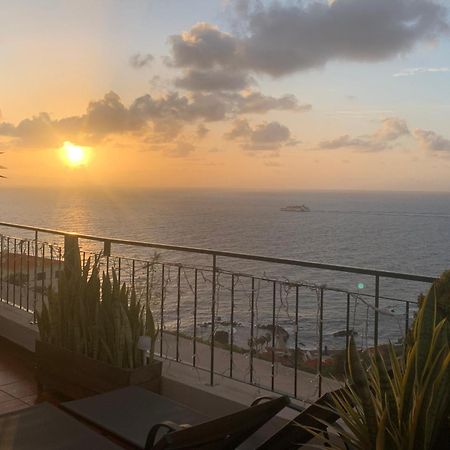 Ferienwohnung Oceanview Penthouse Caniço Exterior foto